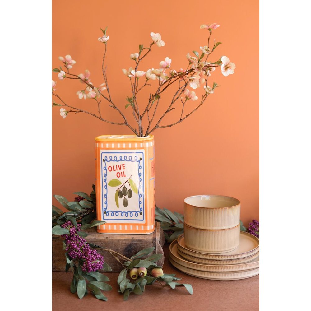 Ceramic Olive Oil Vase