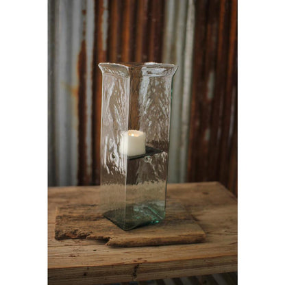 Square Candle Hurricane - Large