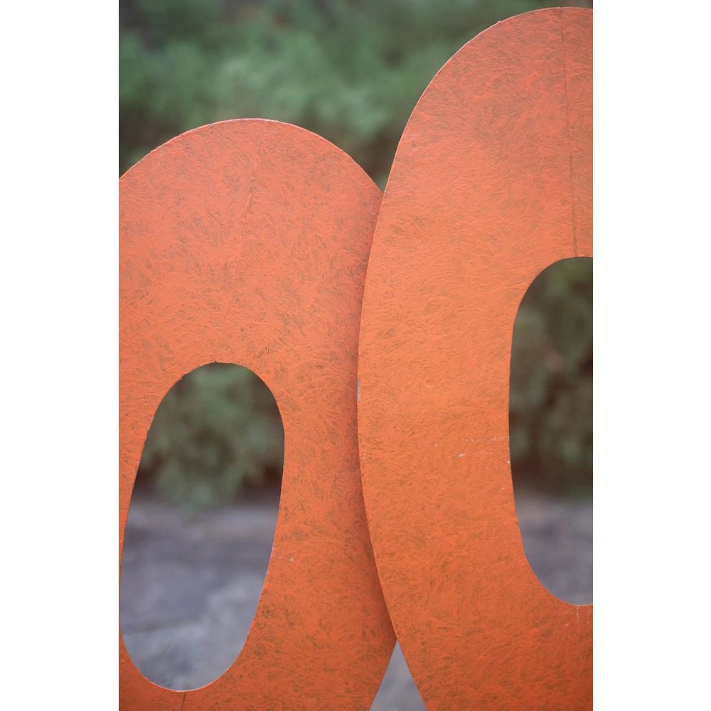 Painted Metal Halloween Boo Yard Stakes