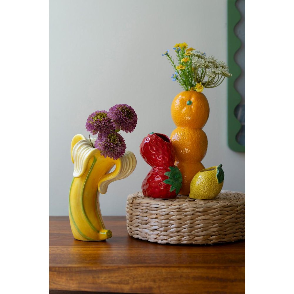 Ceramic Banana Vase