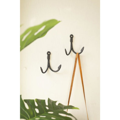 Cast Iron Fishing Hook Hanger