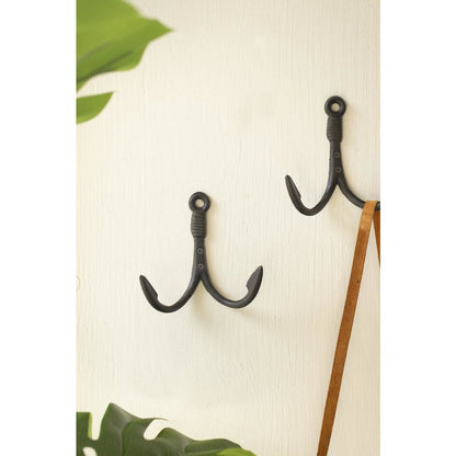 Cast Iron Fishing Hook Hanger