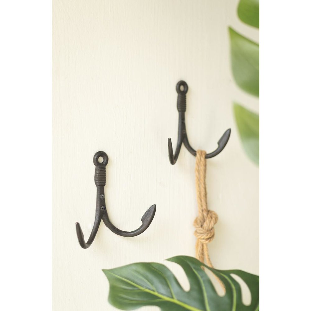 Cast Iron Fishing Hook Hanger