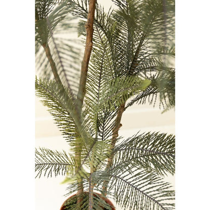Artificial 46" Fern in Plastic Pot