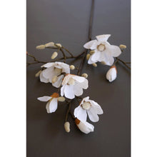 Artificial Magnolia Flowers Spray
