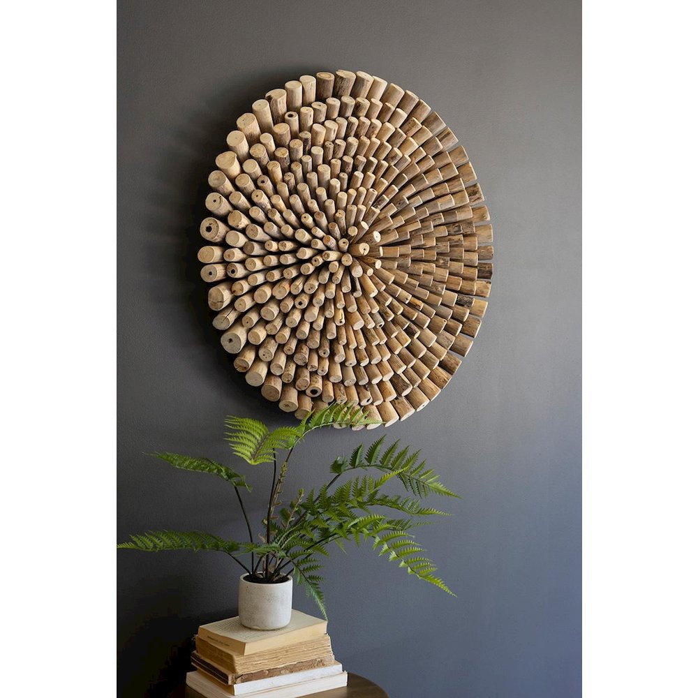 Round Driftwood Wall Art