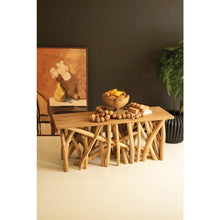Repuropsed Teakwood Branches Rectangle Coffee Table