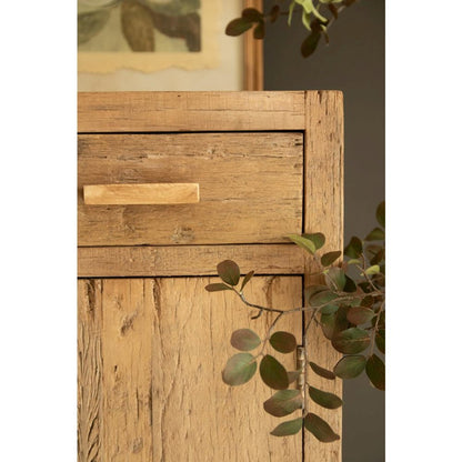 Reclaimed Wood Two Door, Two Drawer Cabinet