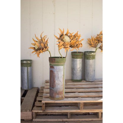 Reclaimed Military Canister