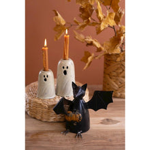 Set Of Two Halloween Ghost Taper Candle Holders