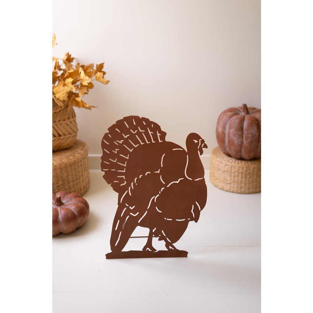 Rustic Thanksgivng Turkey Stand