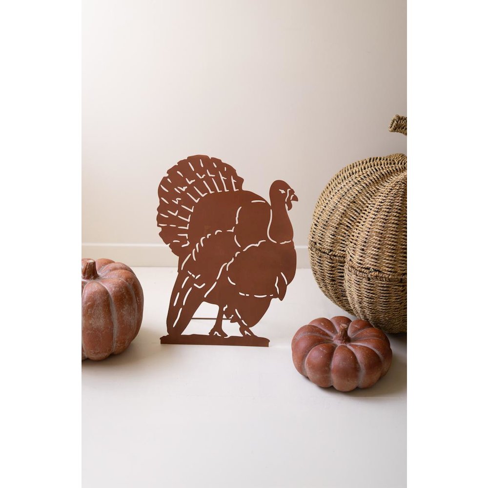 Rustic Thanksgivng Turkey Stand