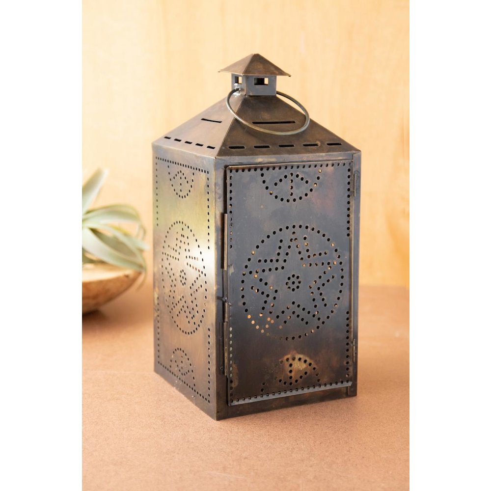 Rustic Metal Lantern