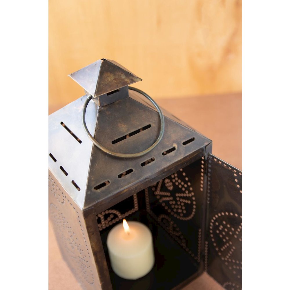 Rustic Metal Lantern