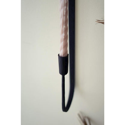 Forged-Iron Single Taper Wall Sconce