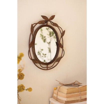 Iron Vine Framed Mirror