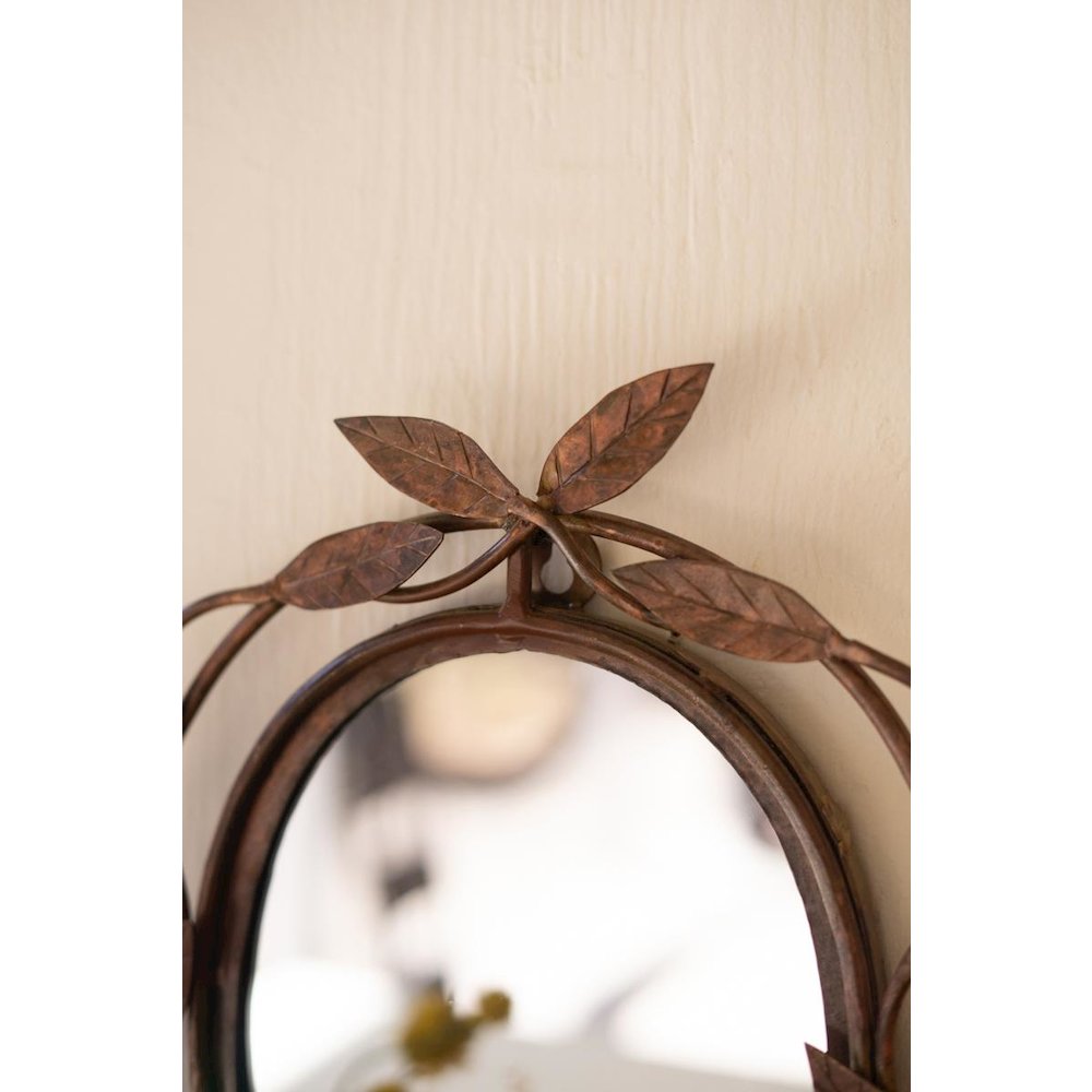 Iron Vine Framed Mirror