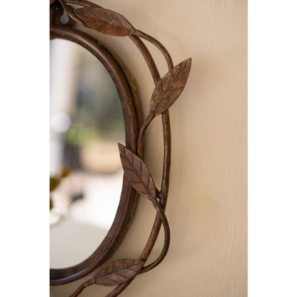 Iron Vine Framed Mirror