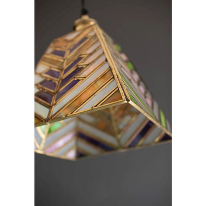 Stained Glass Pendant Lamp #3