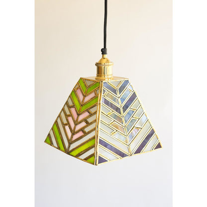 Stained Glass Pendant Lamp #3