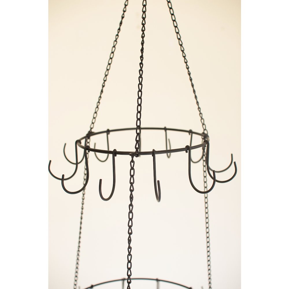 Three Layer Hanging Wire Ornament Tree