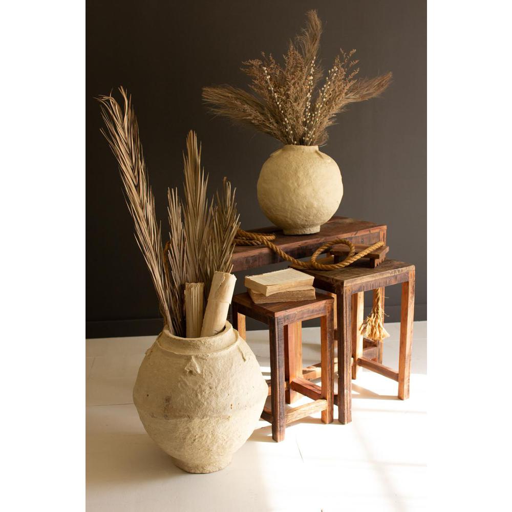 Paper Mache Urn - 15" Tall