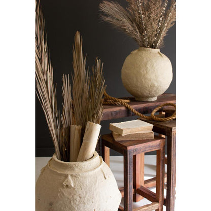 Paper Mache Urn - 15" Tall