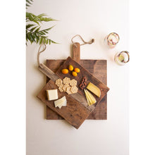 Set of Two Wood Cheese Boards