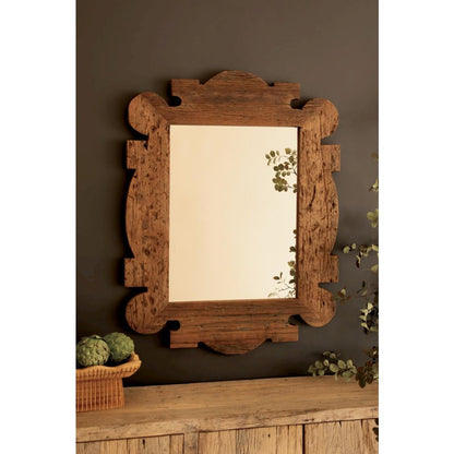 Reclaimed Wood Framed Mirror