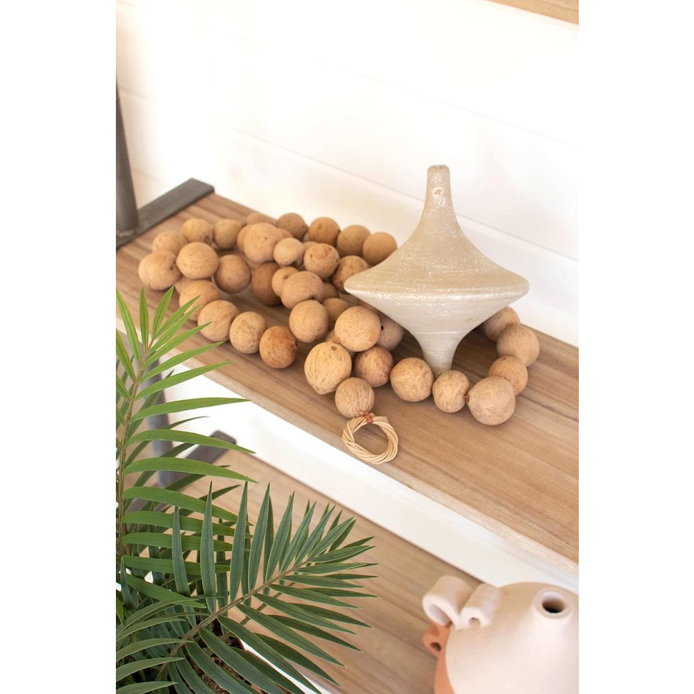Dried Gourd Ball Garland
