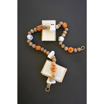 Gourd Ghost Pumpkin Garland 72Inches