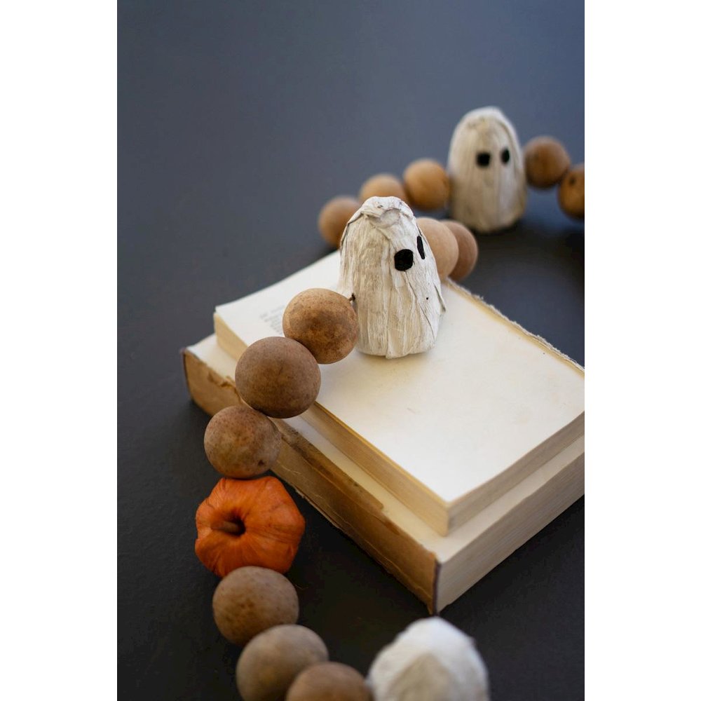 Gourd Ghost Pumpkin Garland 72Inches