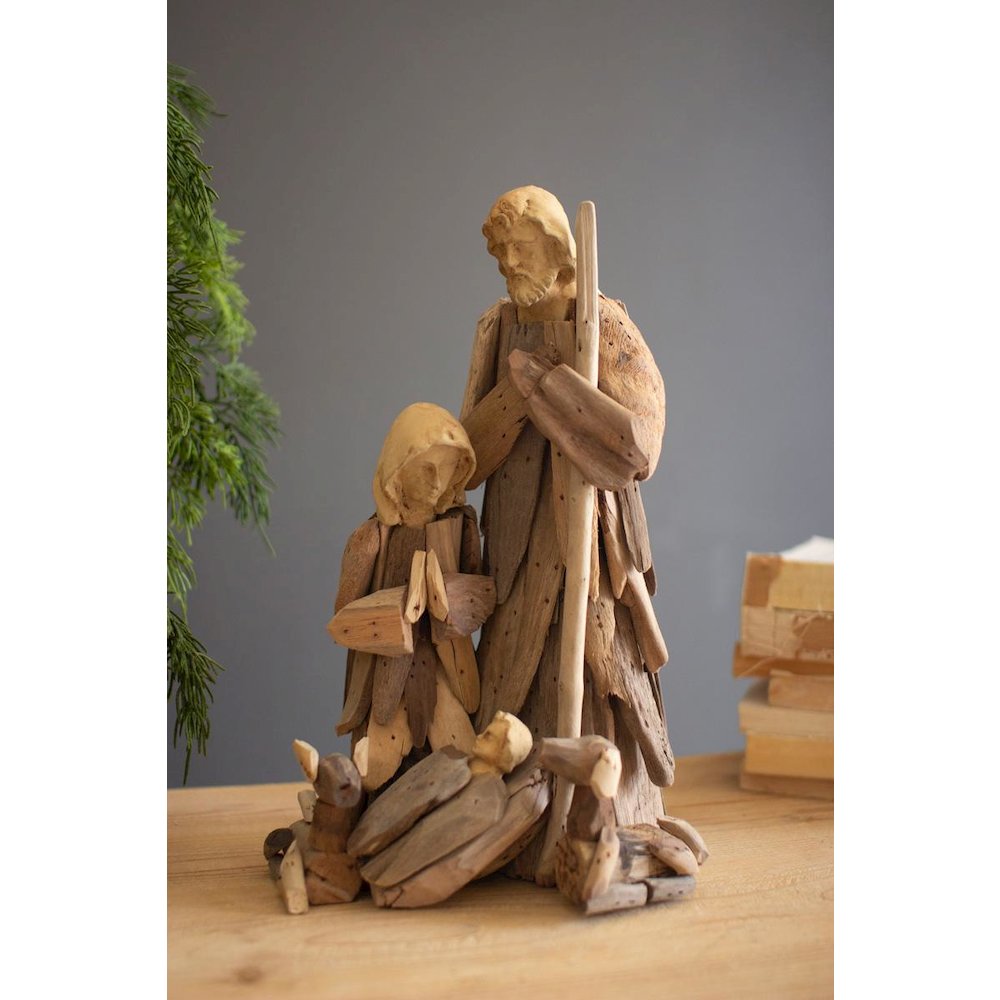 Driftwood Mary, Joseph And Jesus