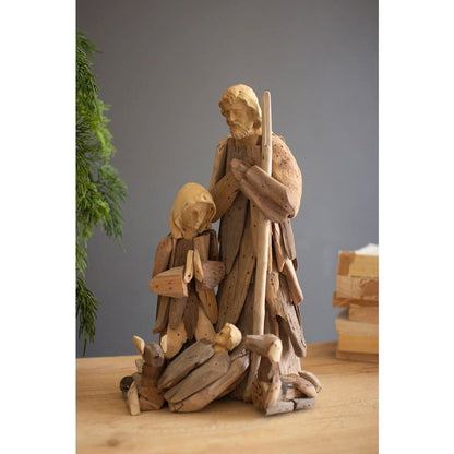 Driftwood Mary, Joseph And Jesus