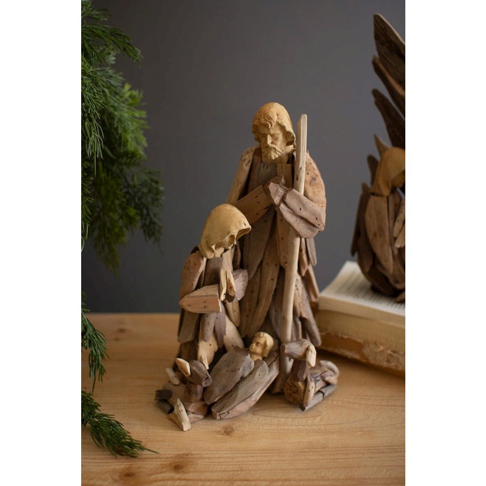 Driftwood Mary, Joseph And Jesus