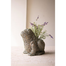 Terracotta Frog Planter with Rustic Glaze