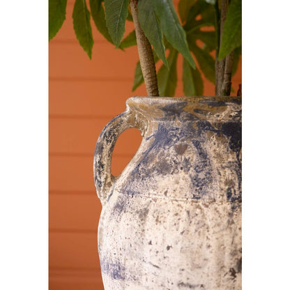 Large Rustic Terracotta Urn