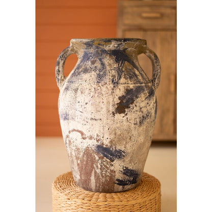 Large Rustic Terracotta Urn