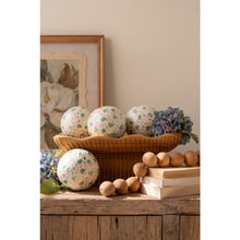 Spun Bamboo Ball with Capiz Shel Detail