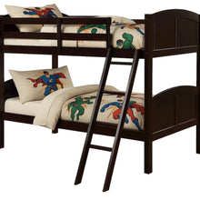 CR Twin Over Twin Bunk Bed Espresso