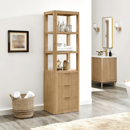 Cádiz 22in. Grey Storage Cabinet