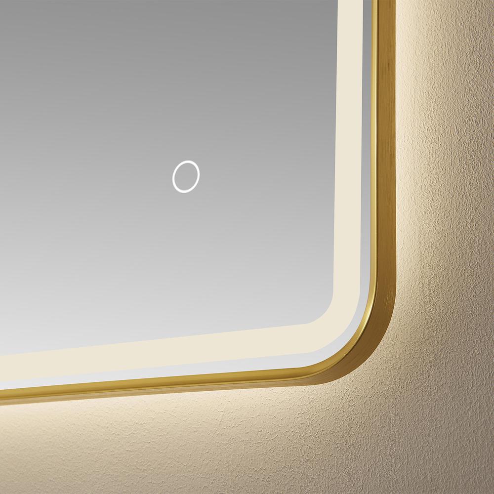 48'' Rectangle LED Lighted Accent Bathroom/Vanity Wall Mirror