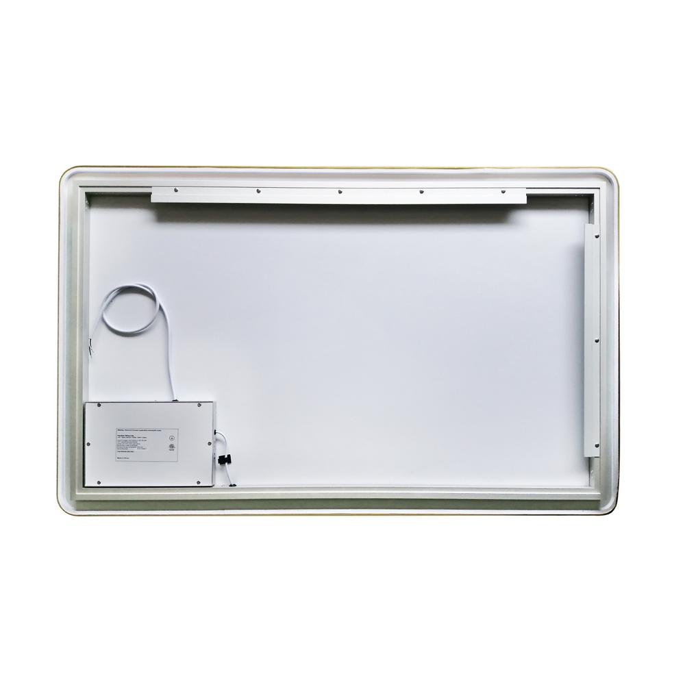 48'' Rectangle LED Lighted Accent Bathroom/Vanity Wall Mirror
