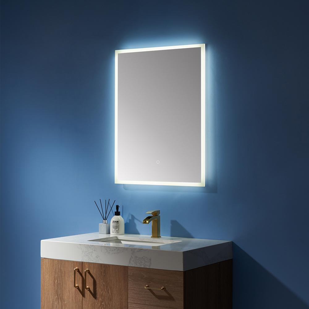 24''  Rectangle Illuminated Bathroom/Vanity Wall Mirror