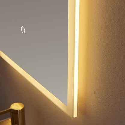 Vinnova 18''  Rectangle Illuminated Bathroom/Vanity Wall Mirror