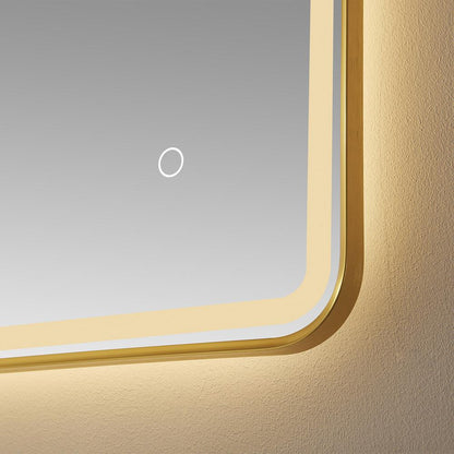 48'' Rectangle LED Lighted Accent Bathroom/Vanity Wall Mirror