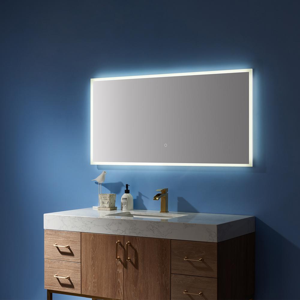 48''  Rectangle Illuminated Bathroom/Vanity Wall Mirror