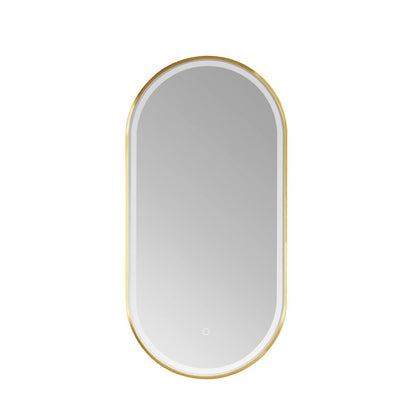 Vinnova 18'' Oval LED Lighted Accent Bathroom/Vanity Wall Mirror