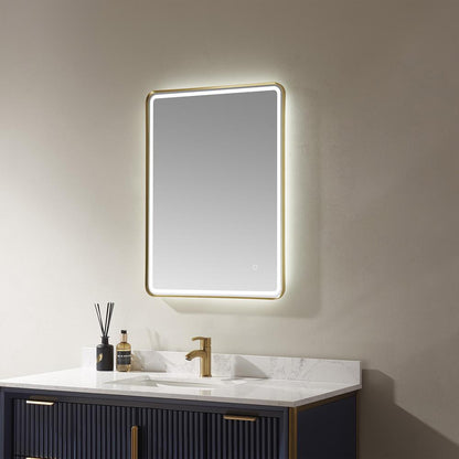 24'' Rectangle LED Lighted Accent Bathroom/Vanity Wall Mirror