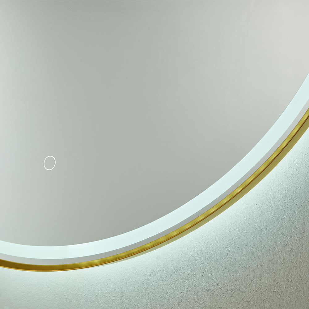 32'' Round LED Lighted Accent Bathroom/Vanity Wall Mirror